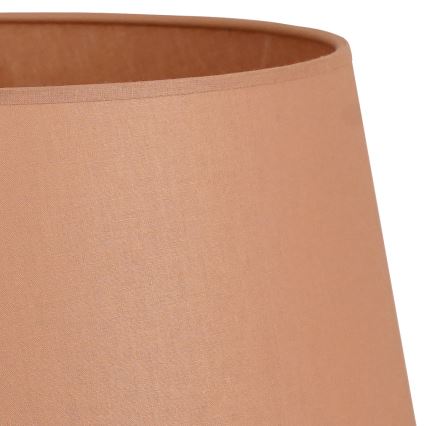 Duolla - Lampenschirm für Stehlampe CLASSIC L E27 Ø 38 cm braun