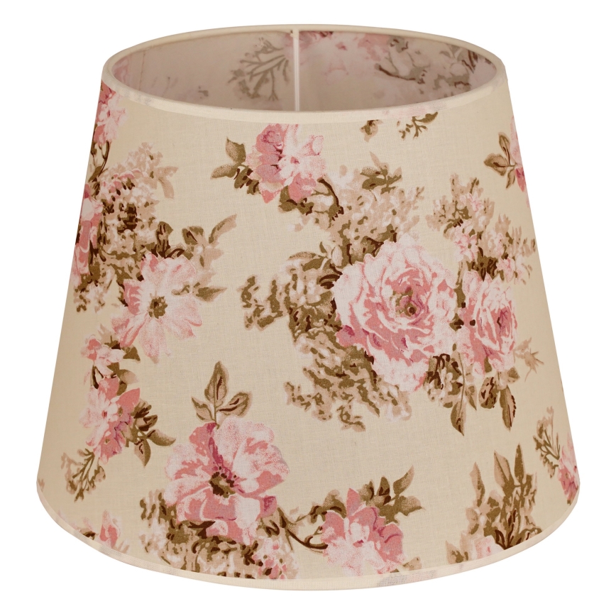 Duolla - Lampenschirm für Kronleuchter CLASSIC L E27 Ø 38 cm Rose