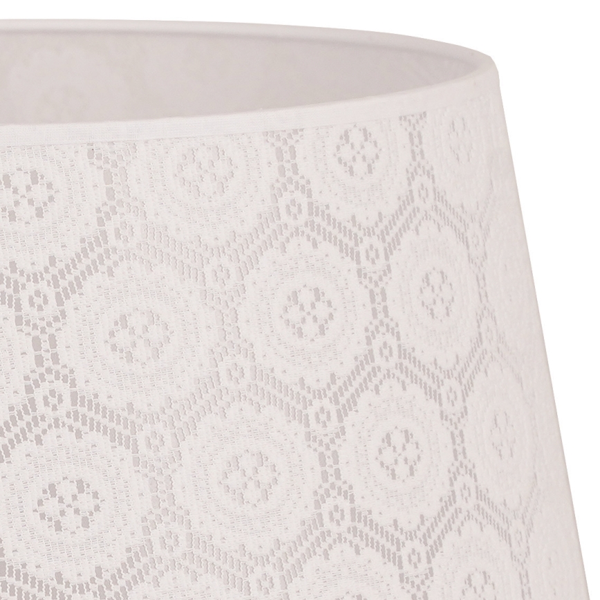 Duolla - Lampenschirm für Stehlampe CLASSIC L E27 Ø 38 cm Weiß