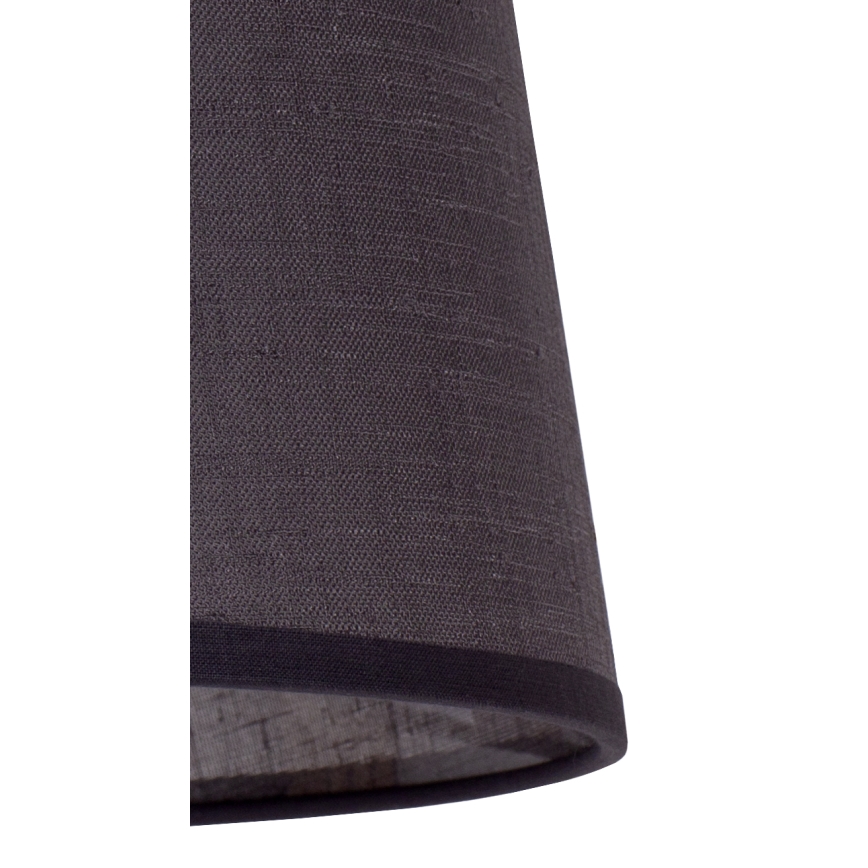 Duolla - Lampenschirm für Tischlampe CLASSIC M E27 Ø 24 cm Anthrazit