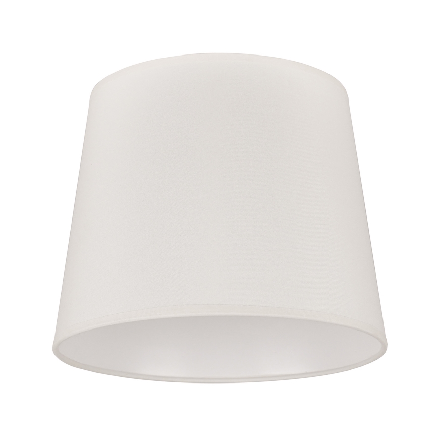 Duolla - Lampenschirm für Tischlampe CLASSIC M E27 Ø 24 cm cremefarben