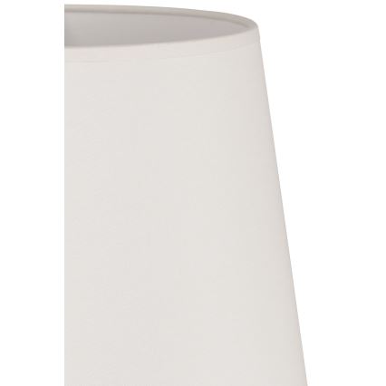 Duolla - Lampenschirm für Tischlampe CLASSIC M E27 Ø 24 cm cremefarben