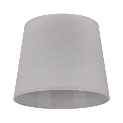Duolla - Lampenschirm für Tischlampe CLASSIC M E27 Ø 24 cm grau