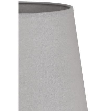Duolla - Lampenschirm für Tischlampe CLASSIC M E27 Ø 24 cm grau