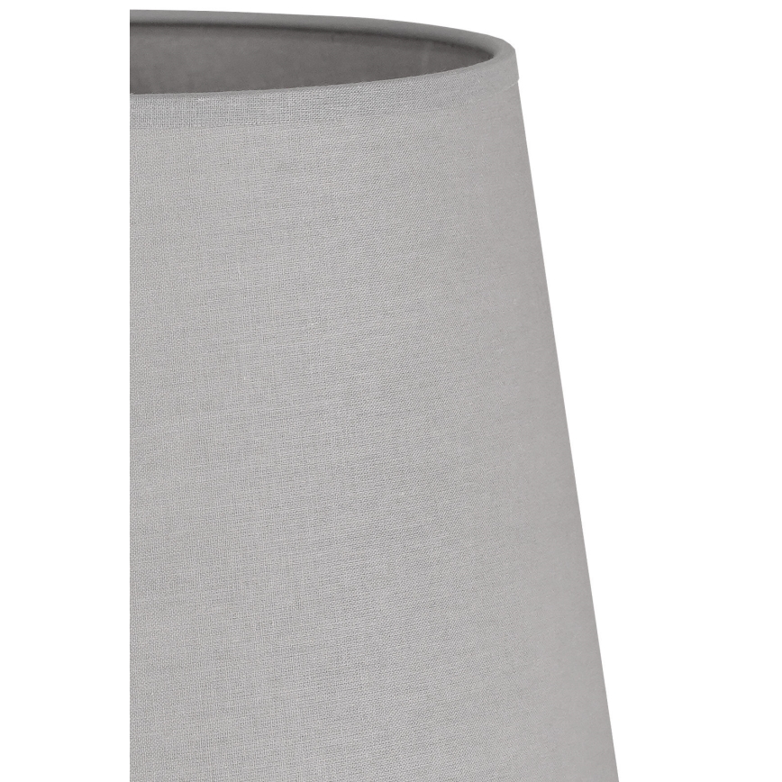 Duolla - Lampenschirm für Tischlampe CLASSIC M E27 Ø 24 cm grau