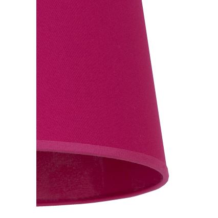 Duolla - Lampenschirm für Tischlampe CLASSIC M E27 Ø 24 cm rosa
