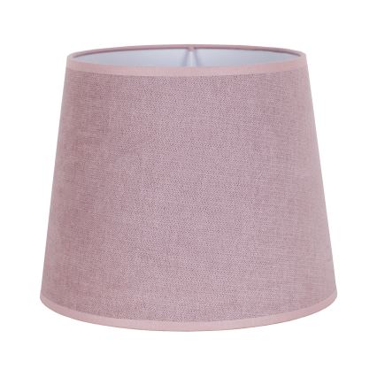 Duolla - Lampenschirm für Tischlampe CLASSIC M E27 Ø 24 cm rosa