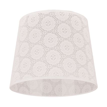 Duolla - Lampenschirm für Tischlampe CLASSIC M E27 Ø 24 cm weiß