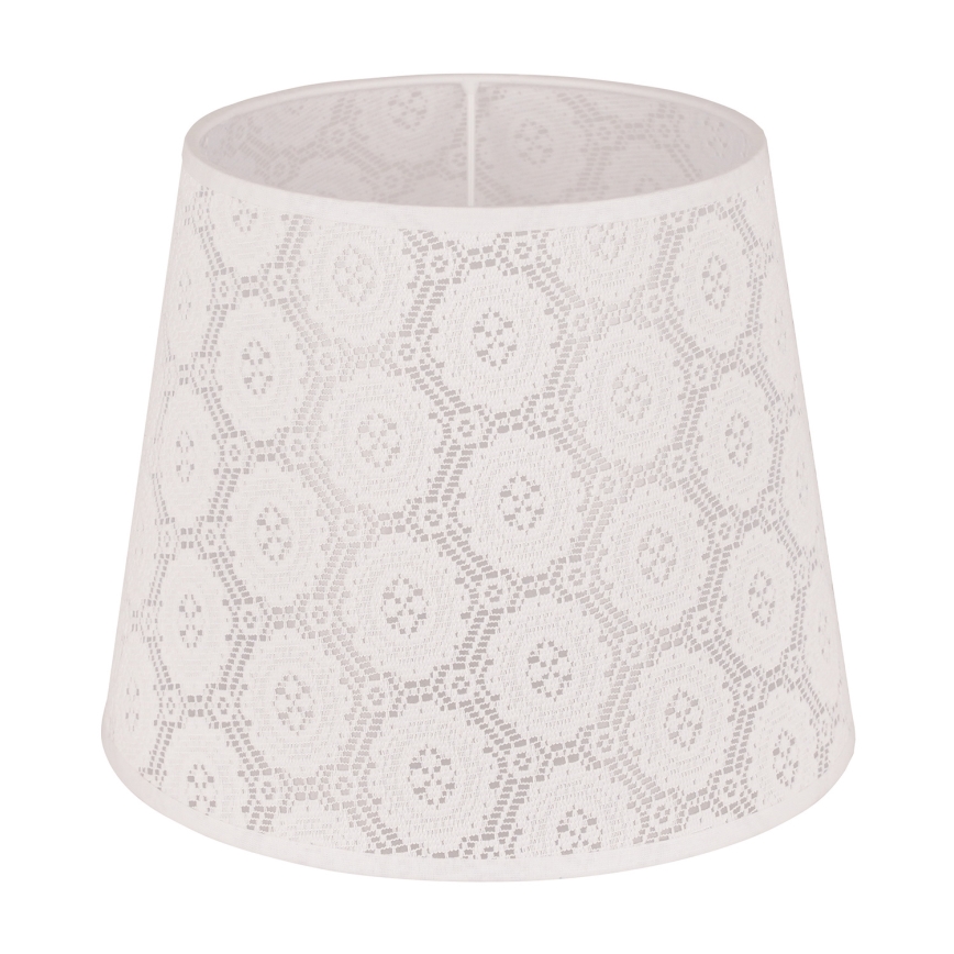 Duolla - Lampenschirm für Tischlampe CLASSIC M E27 Ø 24 cm weiß