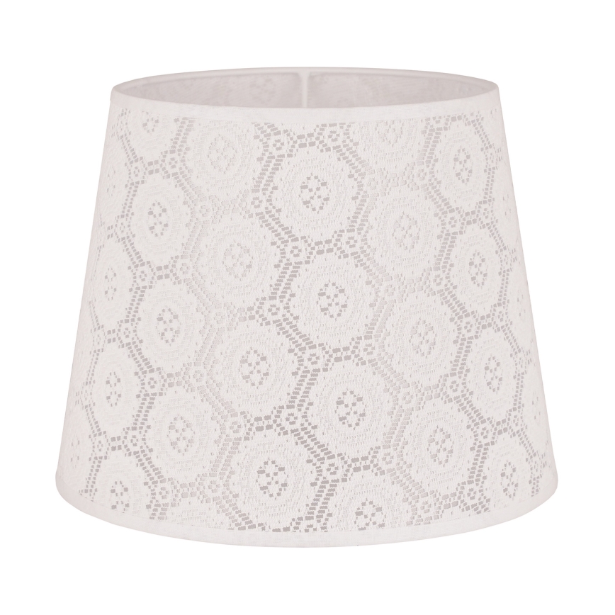 Duolla - Lampenschirm für Tischlampe CLASSIC M E27 Ø 24 cm weiß