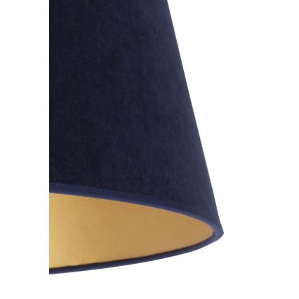 Duolla - Lampenschirm für Tischlampe CONE M E27 Ø 28 cm blau