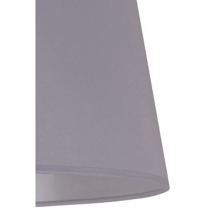 Duolla - Lampenschirm für Stehleuchte CLASSIC L E27 d 38 cm grau