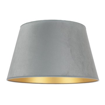Duolla - Lampenschirm für Tischlampe CONE M E27 Ø 28 cm grau