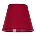 Duolla - Lampenschirm für Tischlampe SOFIA XS E14 Ø 18,5 cm Rot