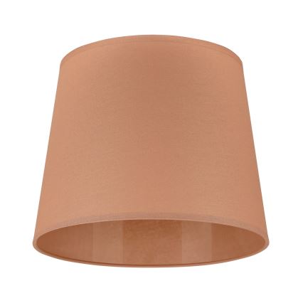Duolla - Lampenschirm für Tischleuchte CLASSIC M E27 d 24 cm braun