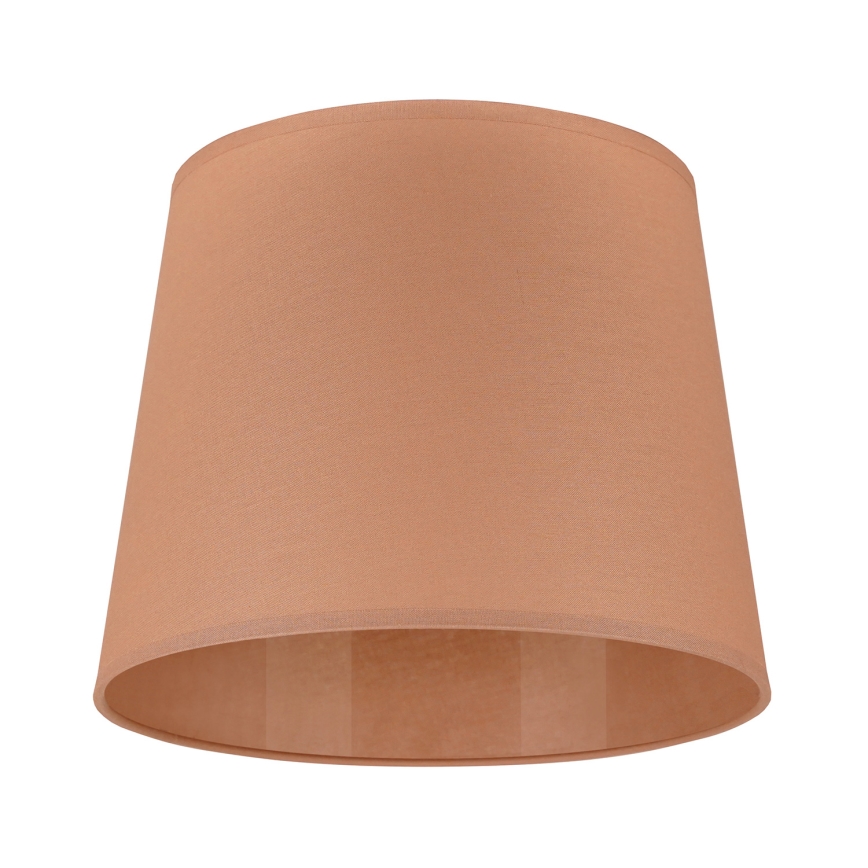 Duolla - Lampenschirm für Tischleuchte CLASSIC M E27 d 24 cm braun
