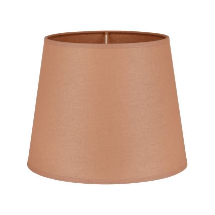 Duolla - Lampenschirm für Tischleuchte CLASSIC M E27 d 24 cm braun