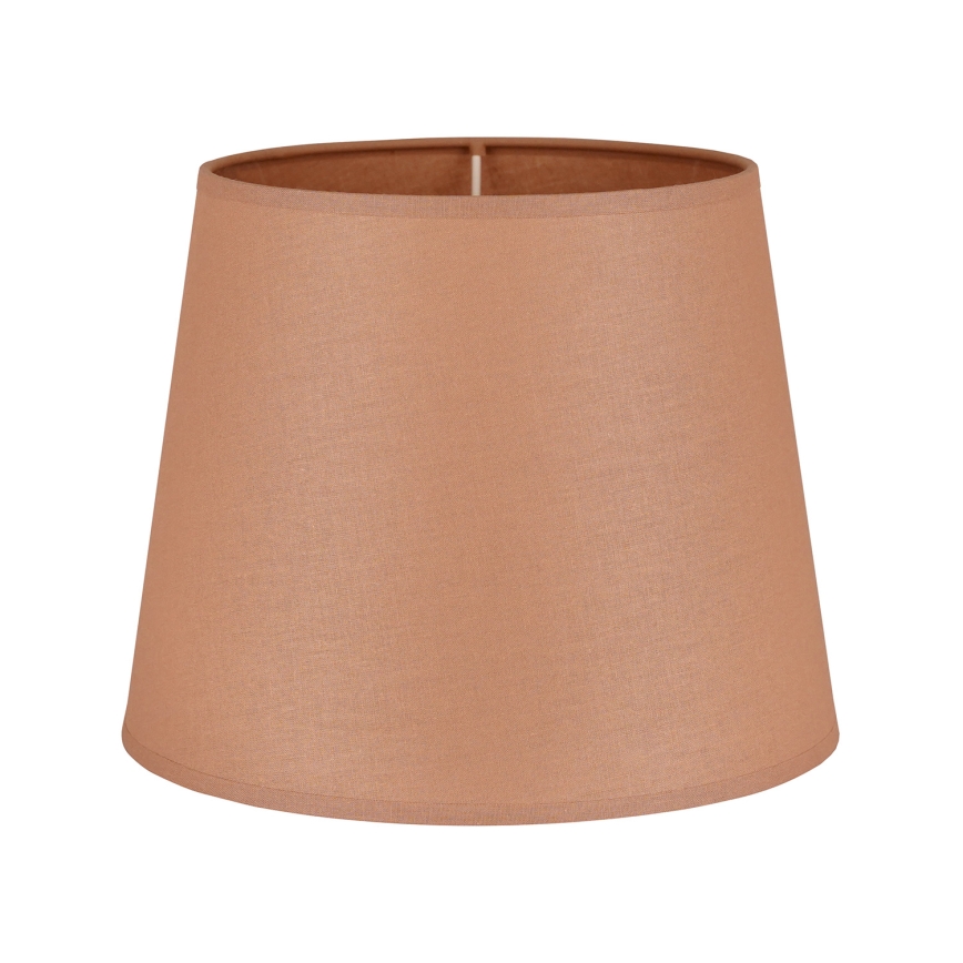 Duolla - Lampenschirm für Tischleuchte CLASSIC M E27 d 24 cm braun
