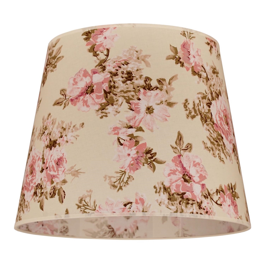 Duolla - Lampenschirm für Tischleuchte CLASSIC M E27 d 24 cm rosa