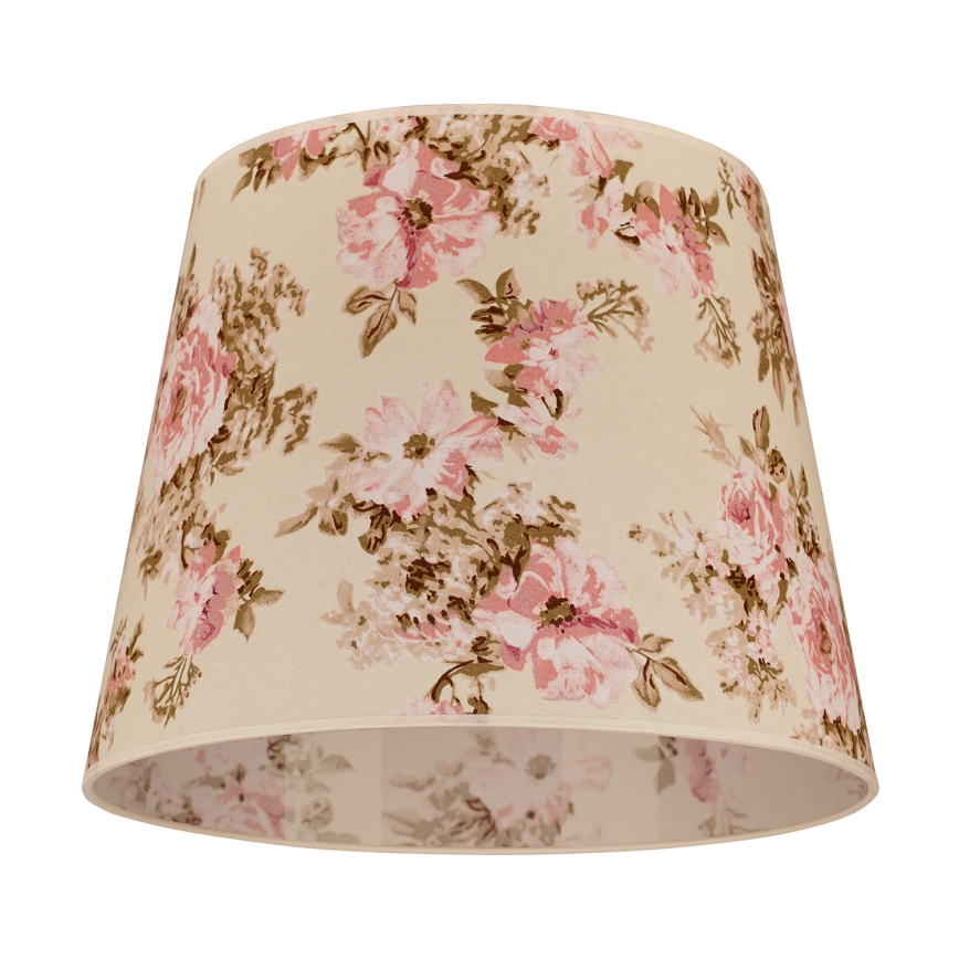 Duolla - Lampenschirm für Tischleuchte CLASSIC M E27 d 24 cm rosa