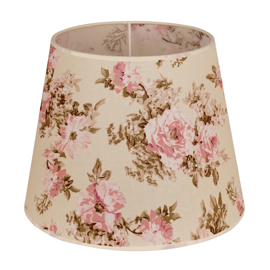 Duolla - Lampenschirm für Tischleuchte CLASSIC M E27 d 24 cm rosa