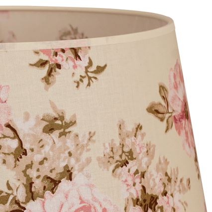 Duolla - Lampenschirm für Tischleuchte CLASSIC M E27 d 24 cm rosa