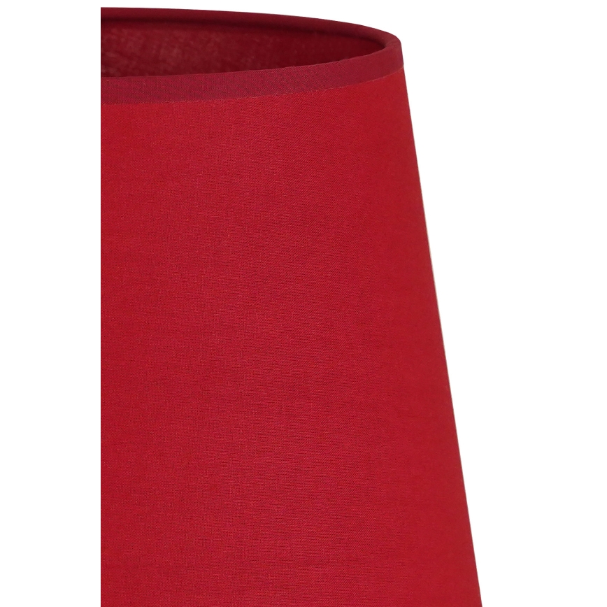 Duolla - Lampenschirm für Tischleuchte CLASSIC M E27 d 24 cm rot