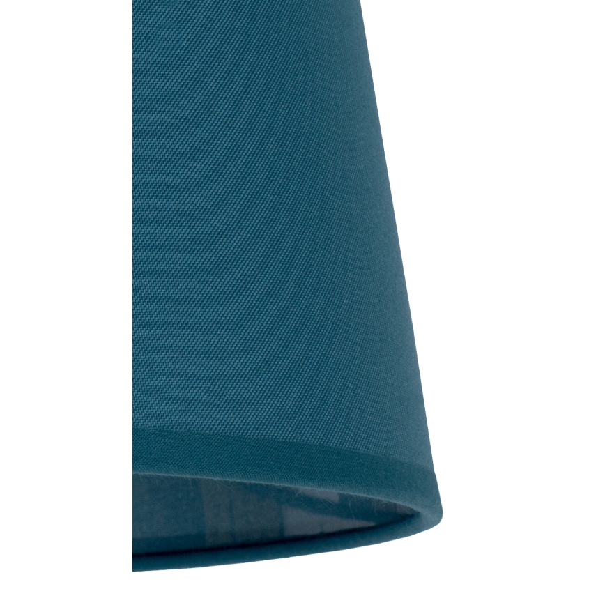 Duolla - Lampenschirm für Tischleuchte CLASSIC M E27 d 24 cm türkisfarben