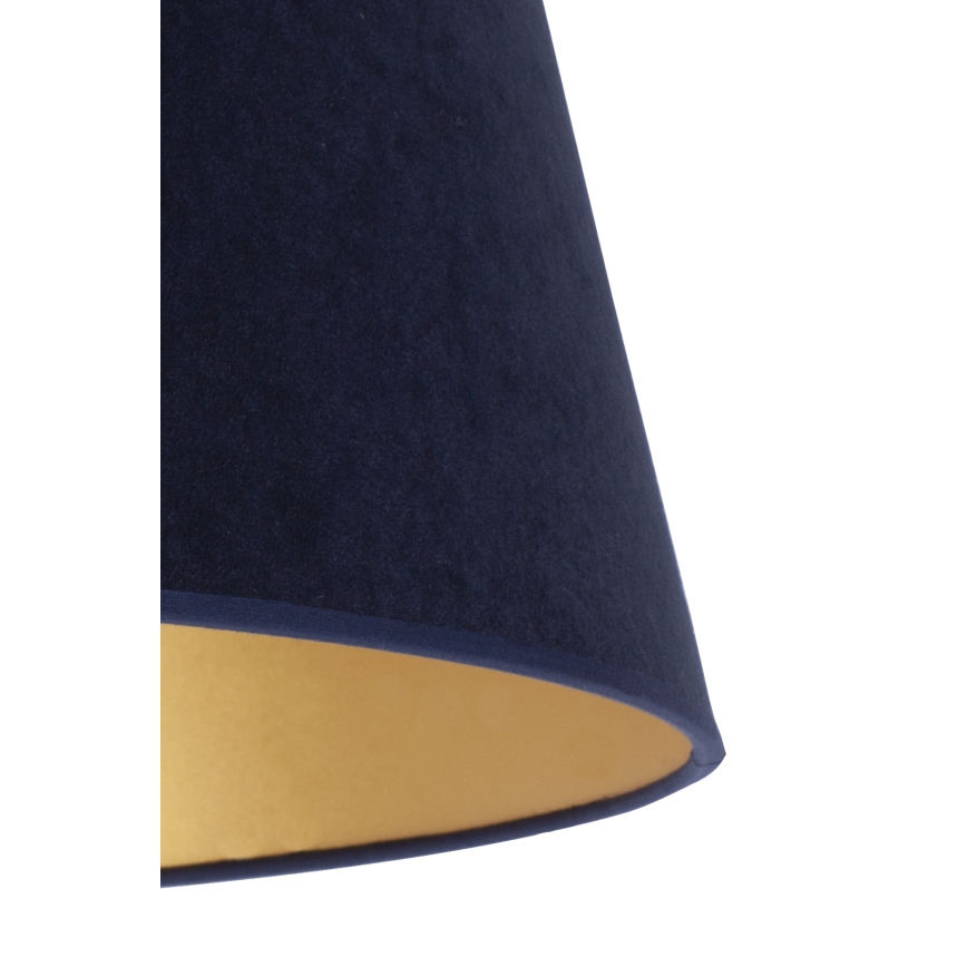 Duolla - Lampenschirm für Tischleuchte CONE M E27 d 28 cm blau