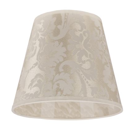 Duolla - Lampenschirm für Tischlampe SOFIA XS E14 Ø 18,5 cm Beige