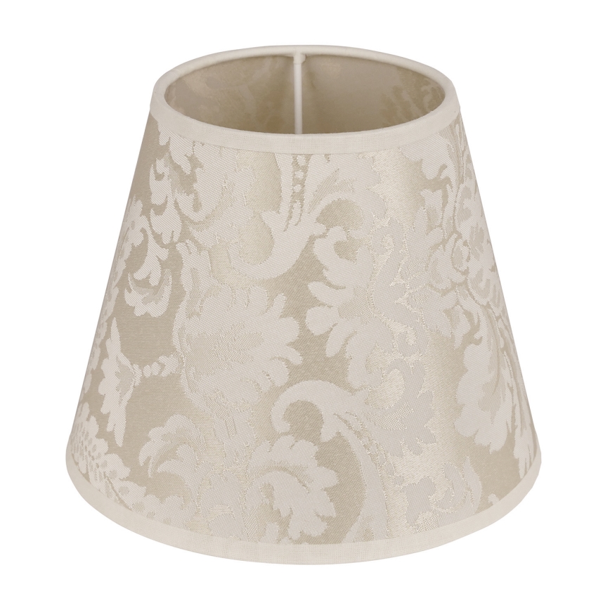 Duolla - Lampenschirm für Tischlampe SOFIA XS E14 Ø 18,5 cm Beige