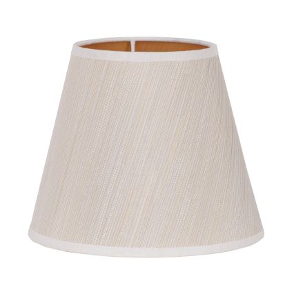 Duolla - Lampenschirm für Tischlampe SOFIA XS E14 Ø 18,5 cm Beige