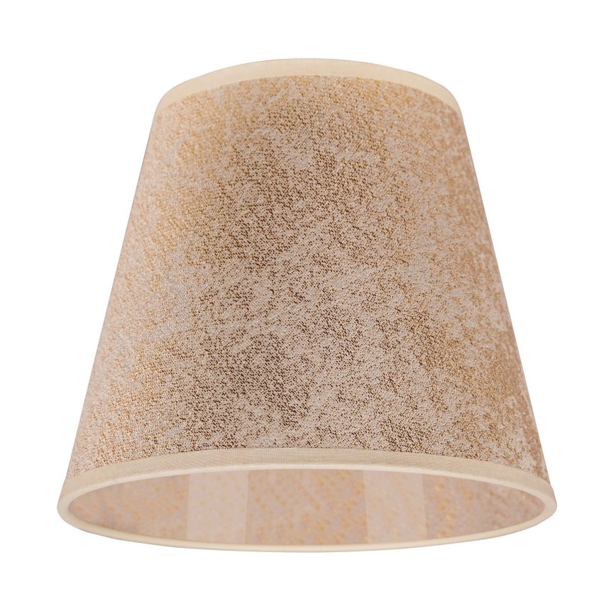 Duolla - Lampenschirm für Tischlampe SOFIA XS E14 Ø 18,5 cm gold