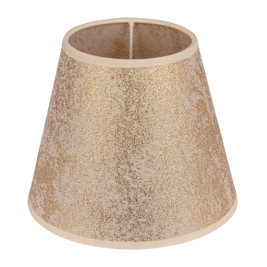 Duolla - Lampenschirm für Tischlampe SOFIA XS E14 Ø 18,5 cm gold