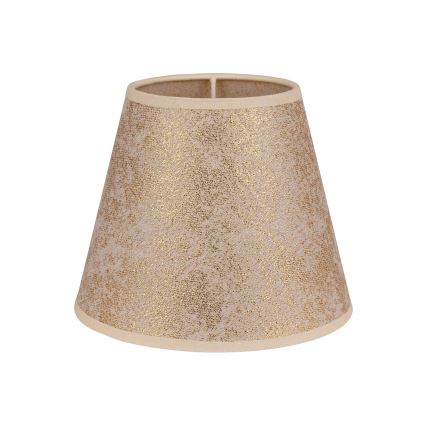 Duolla - Lampenschirm für Tischlampe SOFIA XS E14 Ø 18,5 cm gold