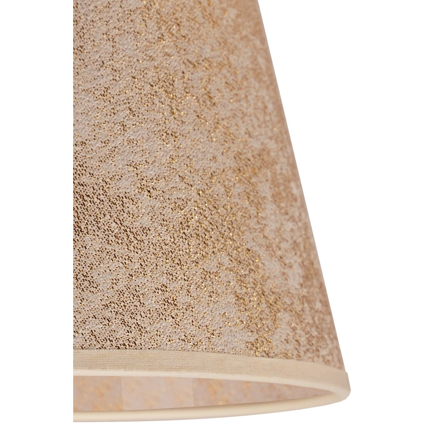 Duolla - Lampenschirm für Tischlampe SOFIA XS E14 Ø 18,5 cm gold