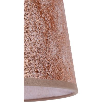 Duolla - Lampenschirm für Tischlampe SOFIA XS E14 Ø 18,5 cm kupferfarben