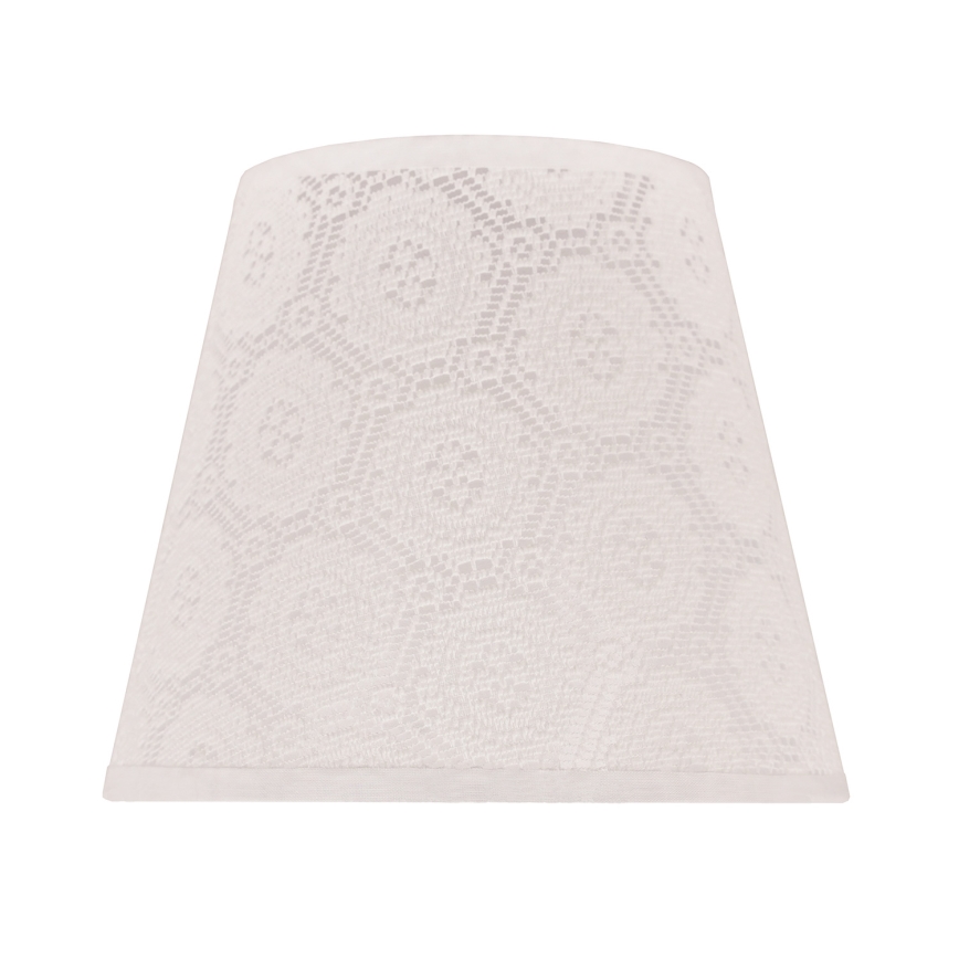 Duolla - Lampenschirm für Tischlampe SOFIA XS E14 Ø 18,5 cm Weiß