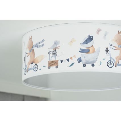 Duolla - LED-Deckenbeleuchtung für Kinder CORTINA LED/26W/230V d 40 cm 4000K