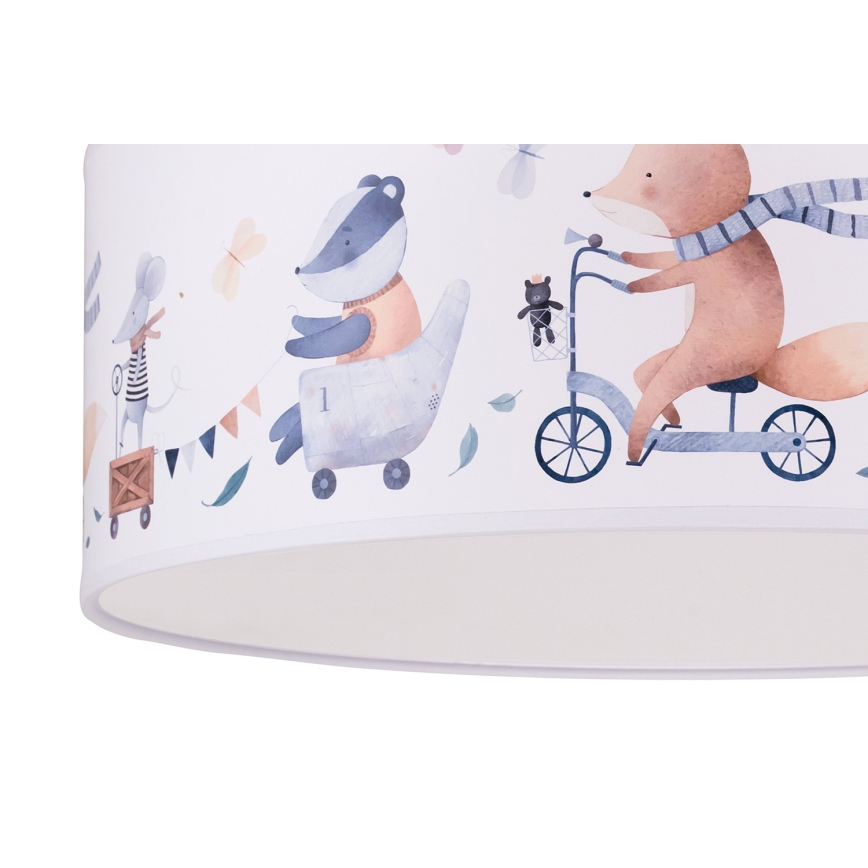 Duolla - LED-Deckenbeleuchtung für Kinder CORTINA LED/26W/230V d 40 cm 4000K