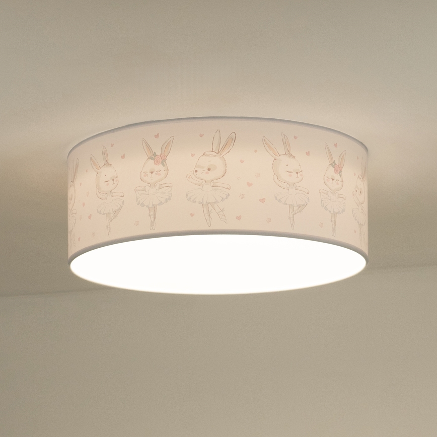 Duolla - LED-Deckenbeleuchtung für Kinder CORTINA LED/26W/230V d 40 cm 4000K