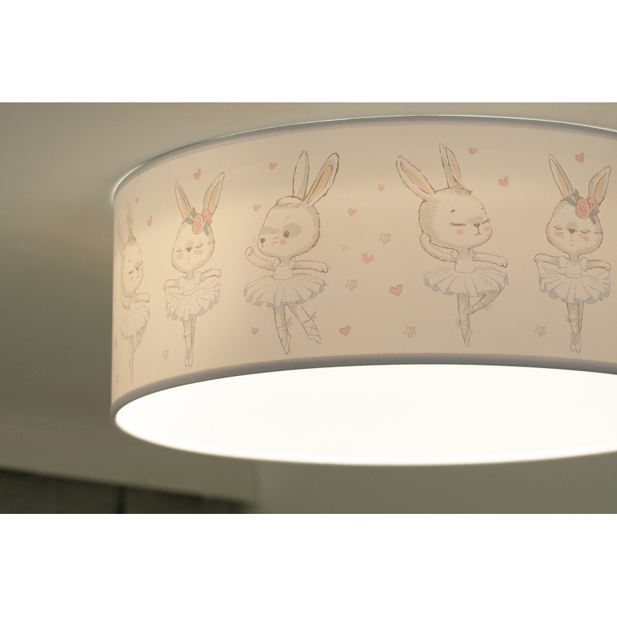 Duolla - LED-Deckenbeleuchtung für Kinder CORTINA LED/26W/230V d 40 cm 4000K