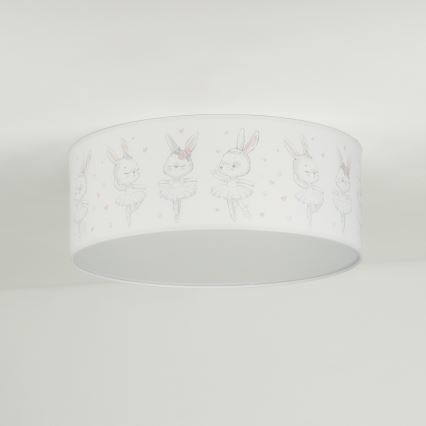 Duolla - LED-Deckenbeleuchtung für Kinder CORTINA LED/26W/230V d 40 cm 4000K
