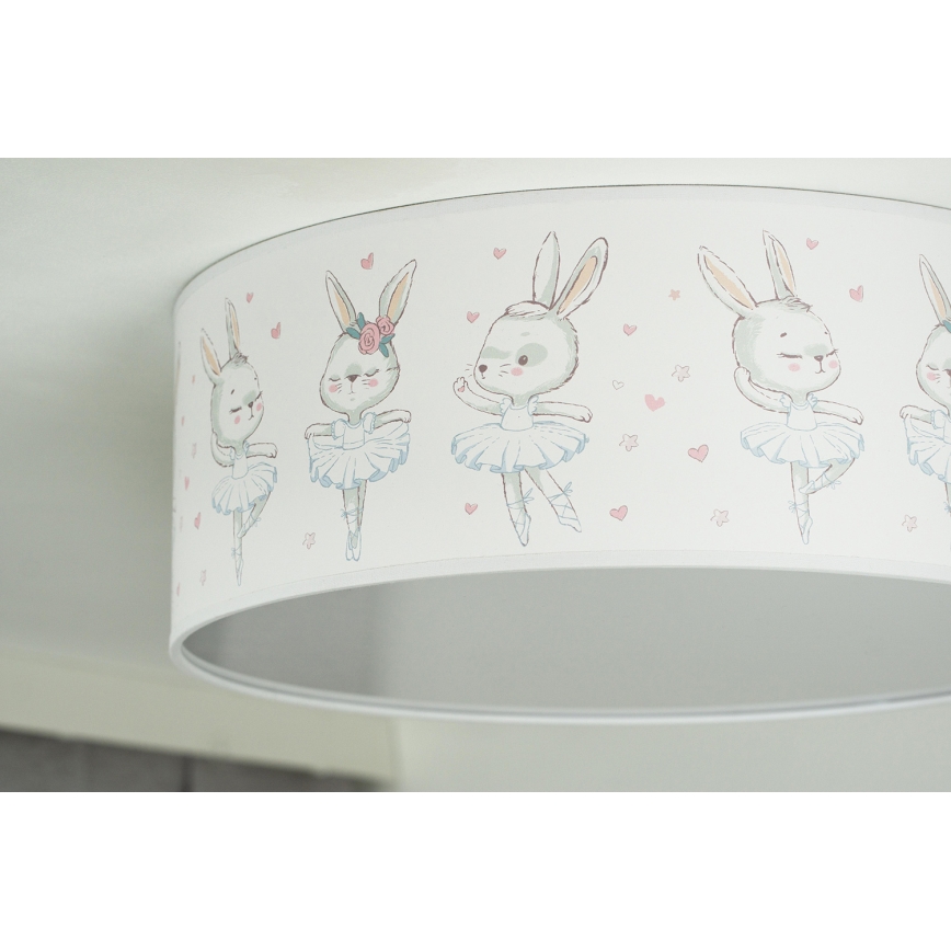 Duolla - LED-Deckenbeleuchtung für Kinder CORTINA LED/26W/230V d 40 cm 4000K