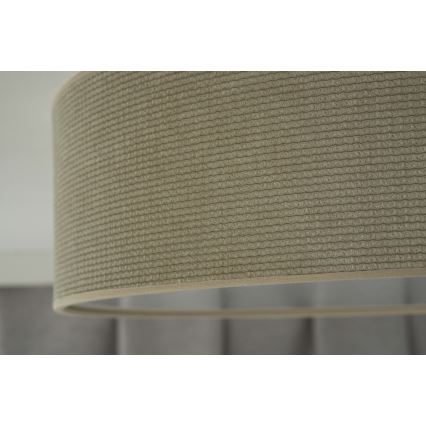 Duolla - LED-Deckenleuchte CORTINA LED/26W/230V d 30 cm 4000K beige