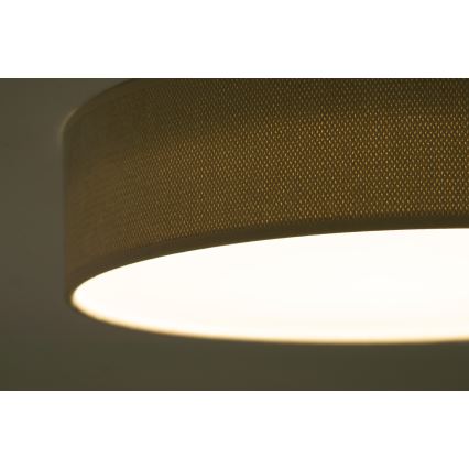 Duolla - LED-Deckenleuchte CORTINA LED/26W/230V d 30 cm 4000K beige