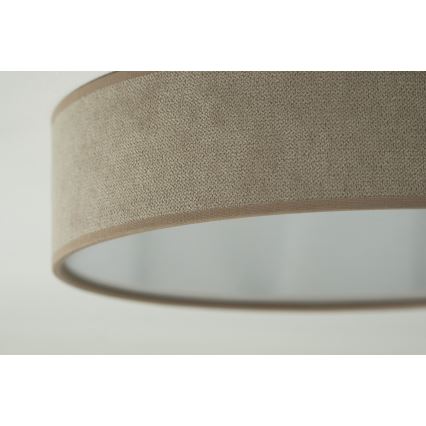 Duolla - LED-Deckenleuchte CORTINA LED/26W/230V d 30 cm 4000K braun
