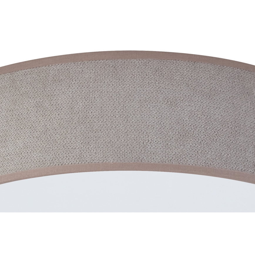 Duolla - LED-Deckenleuchte CORTINA LED/26W/230V d 30 cm 4000K braun