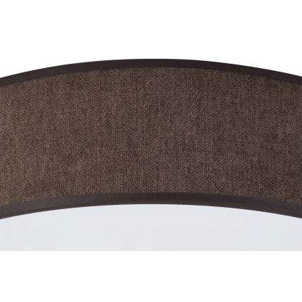 Duolla - LED-Deckenleuchte CORTINA LED/26W/230V d 30 cm 4000K braun