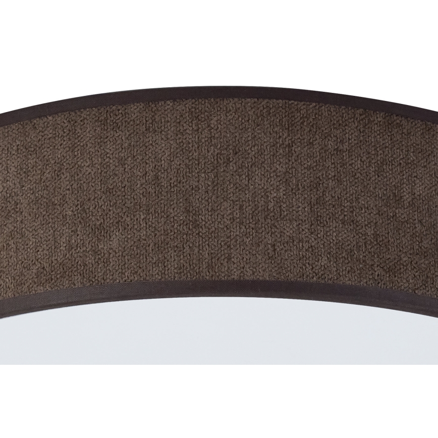 Duolla - LED-Deckenleuchte CORTINA LED/26W/230V d 30 cm 4000K braun